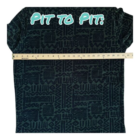 Vintage Jason Maxwell Tunic Shirt Womens Large 90s Y2K Cozy Boxy Velour Velvet - Picture 7 of 10